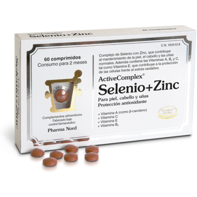 Pharma Nord Activecomplex Selen+Zink 60 Tabletten. Pharma Nord Activecomplex Selen+Zink 60 Tabletten.