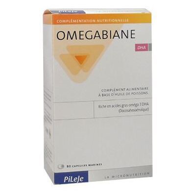 Pileje Omegabiane DHA 80 Kapseln Pileje Omegabiane DHA 80 Kapseln
