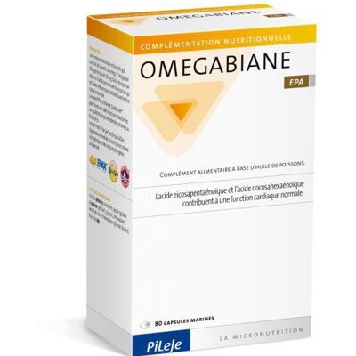 Pileje Omegabiane EPA 80 Kapseln Pileje Omegabiane EPA 80 Kapseln