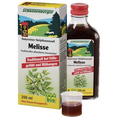 Salus Zitronenmelissensaft 200 Milliliter Schoenenberger Salus Zitronenmelissensaft 200 Milliliter Schoenenberger