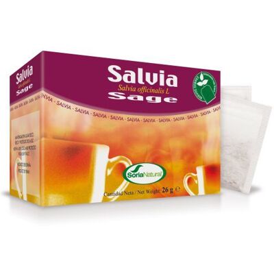 Soria Natural Salbei-Infusion 20 Filter Soria Natural Salbei-Infusion 20 Filter