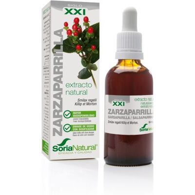 Soria Natural Sarsaparillenextrakt des 21. Jahrhunderts, 50 ml Soria Natural Sarsaparillenextrakt des 21. Jahrhunderts, 50 ml
