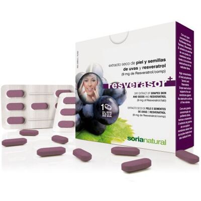 Soria Natural Resverasor Plus 28 Tabletten Soria Natural Resverasor Plus 28 Tabletten