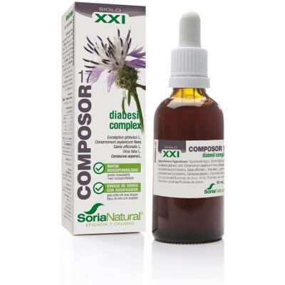 Soria Natural Komponist 17 Diabesil-Komplex XXI Jahrhundert 50 ml Soria Natural Komponist 17 Diabesil-Komplex XXI Jahrhundert 50 ml