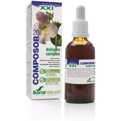 Soria Natural Komponist 20 Dologen Complex Siglo XXI 50 ml Soria Natural Komponist 20 Dologen Complex Siglo XXI 50 ml