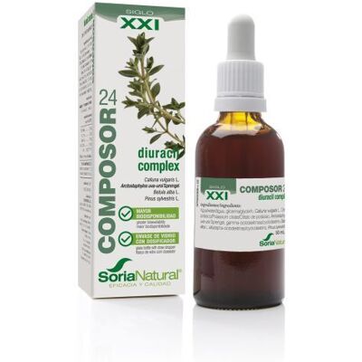 Soria Natural Composer 24 Diuracin-Komplex Siglo XXI 50 ml Soria Natural Composer 24 Diuracin-Komplex Siglo XXI 50 ml
