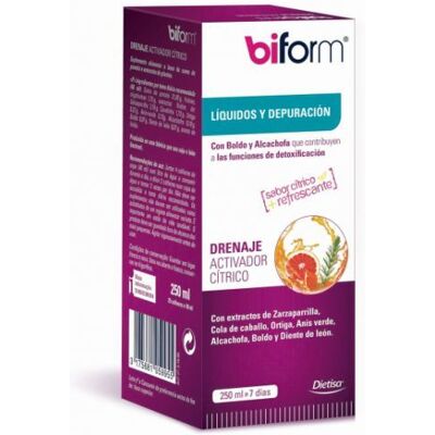 Biform Zitrusaktivierende Drainage ohne Fucus 250 ml Biform Zitrusaktivierende Drainage ohne Fucus 250 ml