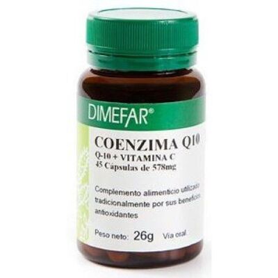 Dimefar Coenzym Q10 Plus 30 Kapseln - Nahrungsergänzungsmittel Dimefar Coenzym Q10 Plus 30 Kapseln - Nahrungsergänzungsmittel