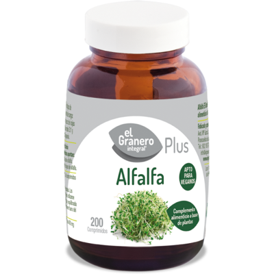 El Granero Integral Luzerne 400 mg 200 Tabletten El Granero Integral Luzerne 400 mg 200 Tabletten