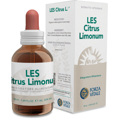 Forza Vitale Les Citrus Lemonum 50ml - Nahrungsergänzungsmittel Forza Vitale Les Citrus Lemonum 50ml - Nahrungsergänzungsmittel