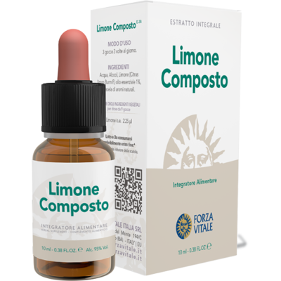 Forza Vitale Zitronen Kompound 10 ml - Nahrungsergänzung Forza Vitale Zitronen Kompound 10 ml - Nahrungsergänzung