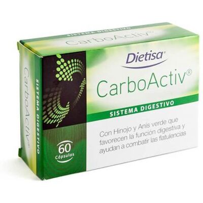 Dietisa Carboactiv 60 Kapseln Dietisa Carboactiv 60 Kapseln