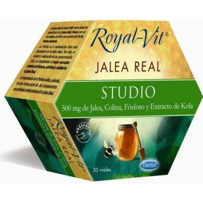 Dietisa Royal-Vit Studio Royal Jelly 20 Ampullen - Nahrungsergänzung Dietisa Royal-Vit Studio Royal Jelly 20 Ampullen - Nahrungsergänzung