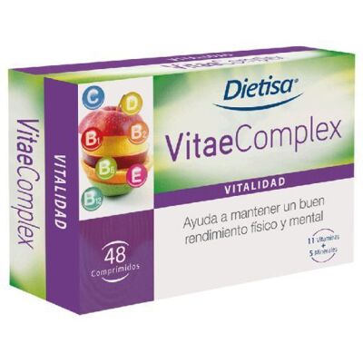 Dietisa Vitaecomplex 48 Tabletten Dietisa Vitaecomplex 48 Tabletten