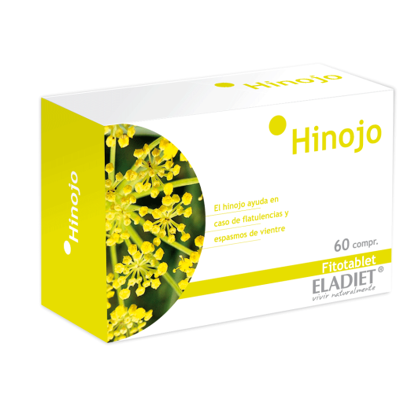 Eladiet Fenchel zur Entfernung von Gasen 60 Tabletten Eladiet Fenchel zur Entfernung von Gasen 60 Tabletten