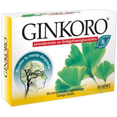 Eladiet Ginkoro zur Erhaltung des Gedächtnisses 90 Tabletten Eladiet Ginkoro zur Erhaltung des Gedächtnisses 90 Tabletten