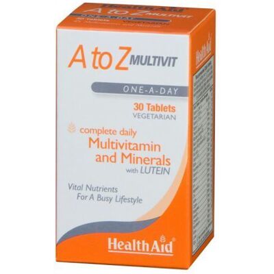 HealthAid AZ Multivitamine und Mineralien 90 Tabletten HealthAid AZ Multivitamine und Mineralien 90 Tabletten