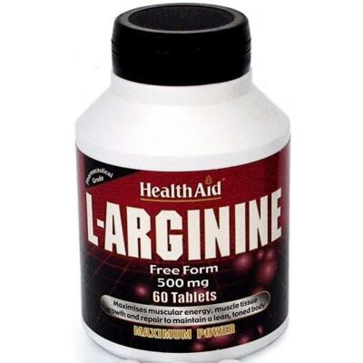 HealthAid L-Arginin 500 mg 60 Tabletten HealthAid L-Arginin 500 mg 60 Tabletten