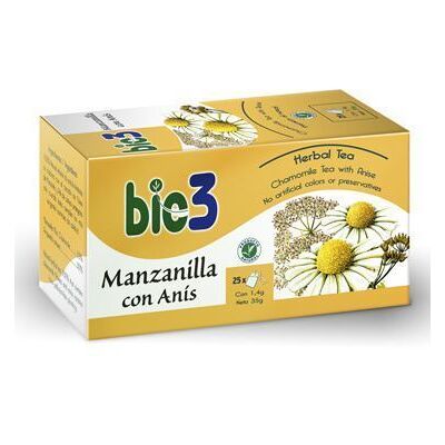 Bio3 Kamille mit Anis 1,4 g 25 Beutel Bio3 Kamille mit Anis 1,4 g 25 Beutel