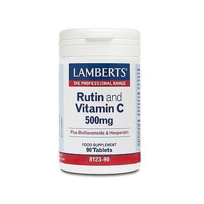 Lamberts Rutin und Vitamin C 500 mg mit Bioflavonoiden und Hesperidin Lamberts Rutin und Vitamin C 500 mg mit Bioflavonoiden und Hesperidin