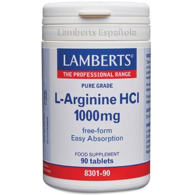 Lamberts L-Arginina 1000 mg 90 Kapseln Lamberts L-Arginina 1000 mg 90 Kapseln