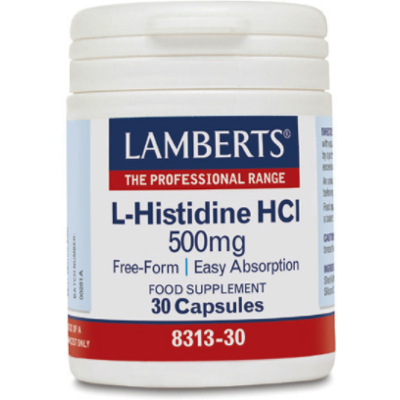 Lamberts L-Histidin HCl 30 Kapseln 500 mg Lamberts L-Histidin HCl 30 Kapseln 500 mg