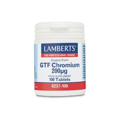 Lamberts Chrom GTF 200 g als Picolinat 100 Kapseln Lamberts Chrom GTF 200 g als Picolinat 100 Kapseln