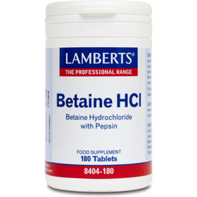Lamberts Betain HCl 324 mg /Pepsin 5 mg Lamberts Betain HCl 324 mg /Pepsin 5 mg