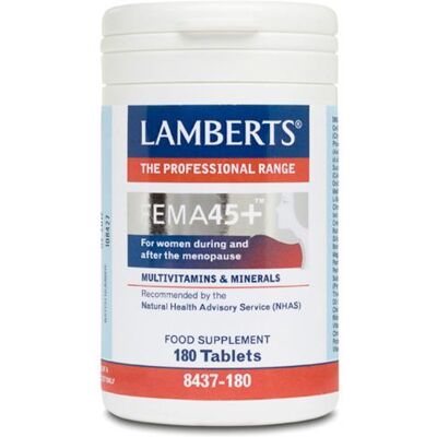 Lamberts Fema 45+ während und nach der Menopause 180 Tabletten Lamberts Fema 45+ während und nach der Menopause 180 Tabletten