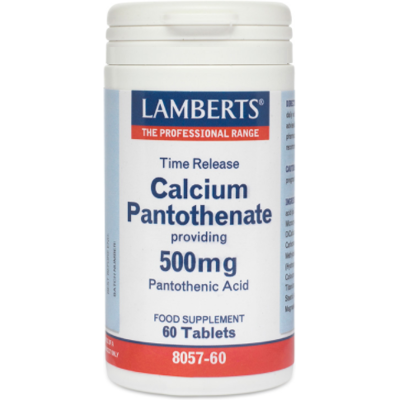 Lamberts Calciumpantothenat 500 mg mit Vitamin B5, 60 Tabletten Lamberts Calciumpantothenat 500 mg mit Vitamin B5, 60 Tabletten
