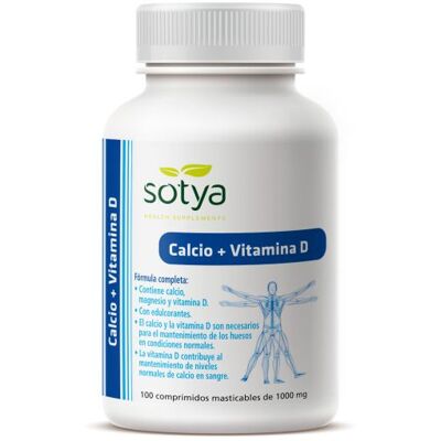 Sotya Calcium+Vitamin D 100 Kautabletten Sotya Calcium+Vitamin D 100 Kautabletten