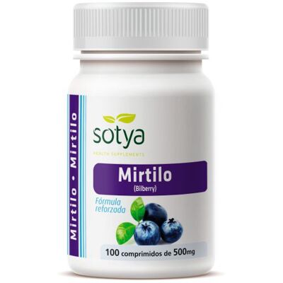 Sotya Mirtillo (Blaubeere) 500 mg 100 Comp 100 Units Sotya Mirtillo (Blaubeere) 500 mg 100 Comp 100 Units