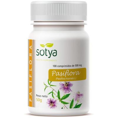 Sotya Passionsblume 100 Tabletten - Nahrungsergänzungsmittel Sotya Passionsblume 100 Tabletten - Nahrungsergänzungsmittel