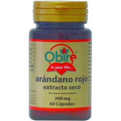 Obire Cranberry 200 mg Trockenextrakt 60 Kapseln Obire Cranberry 200 mg Trockenextrakt 60 Kapseln