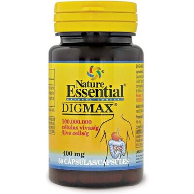 Nature Essential Dig-max 400 Milligramm von 50 Kapseln Nature Essential Dig-max 400 Milligramm von 50 Kapseln