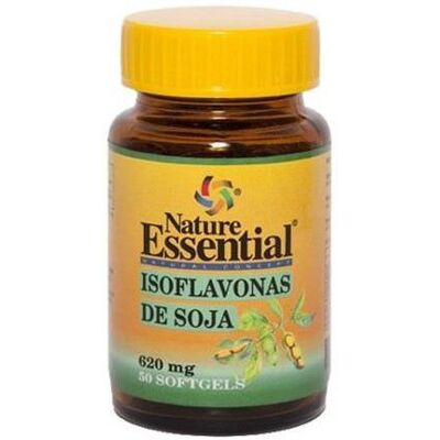 Nature Essential Soja-Isoflavone 620 Milligramm von 50 Perlen Nature Essential Soja-Isoflavone 620 Milligramm von 50 Perlen