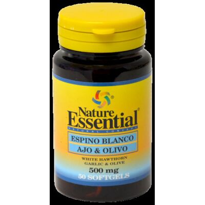 Nature Essential Weißdorn+Knoblauch+Olive 500 ml 50 Perlen Nature Essential Weißdorn+Knoblauch+Olive 500 ml 50 Perlen