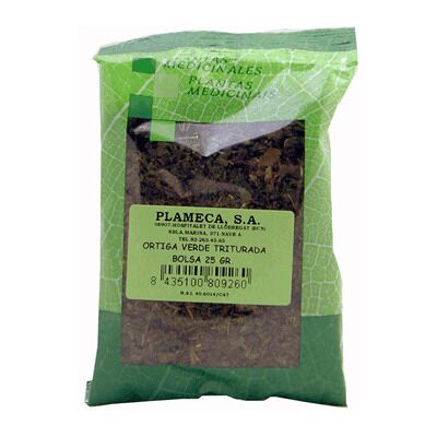 Plameca Zerkleinerte grüne Brennnessel 3x25 gr Plameca Zerkleinerte grüne Brennnessel 3x25 gr