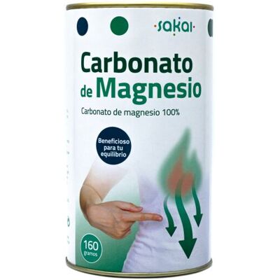 Sakai Magnesiumcarbonat Verdauungsgesundheit 160 gr 160 gr Sakai Magnesiumcarbonat Verdauungsgesundheit 160 gr 160 gr