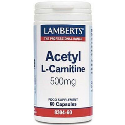 Lamberts Acetyl-L-Carnitin 500 mg 500 gr Lamberts Acetyl-L-Carnitin 500 mg 500 gr