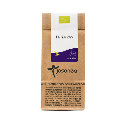 Josenea Kukicha Tee Bio 10 Pyramiden Kraftbeutel 20 gr Josenea Kukicha Tee Bio 10 Pyramiden Kraftbeutel 20 gr