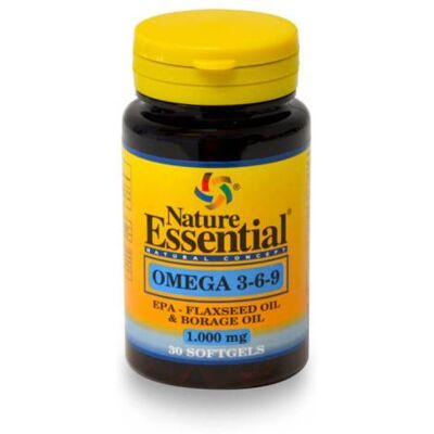 Nature Essential Omega 3-6-9 1000 Milligramm von 30 essentiellen Nature Essential Omega 3-6-9 1000 Milligramm von 30 essentiellen