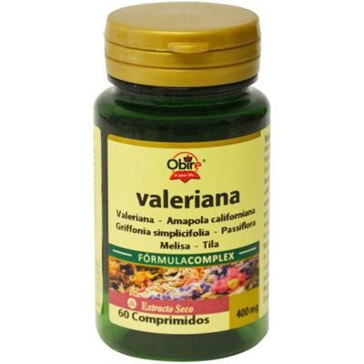 Obire Baldrian Komplex - Beruhigendes Kräuterpräparat - 60 Tabletten Obire Baldrian Komplex - Beruhigendes Kräuterpräparat - 60 Tabletten