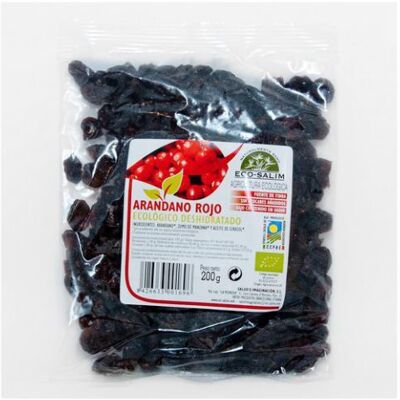 ECO SALIM Bio-Rote Cranberry ohne Zucker dehydriert 200 gr 200 gr ECO SALIM Bio-Rote Cranberry ohne Zucker dehydriert 200 gr 200 gr