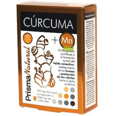 Prisma Natural Prisma Curcuma + Magnesium 30 Kapseln 374 mg Prisma Natural Prisma Curcuma + Magnesium 30 Kapseln 374 mg