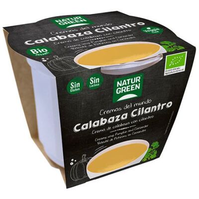 Naturgreen Suppe cremiger Kürbis und Koriander Bio 310 ml Naturgreen Suppe cremiger Kürbis und Koriander Bio 310 ml