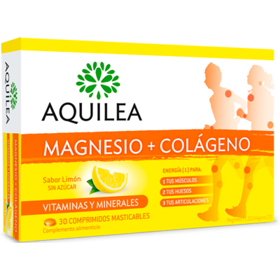 Aquilea Magnesium mit Collagen - Zitrone - Nahrungsergänzung Aquilea Magnesium mit Collagen - Zitrone - Nahrungsergänzung