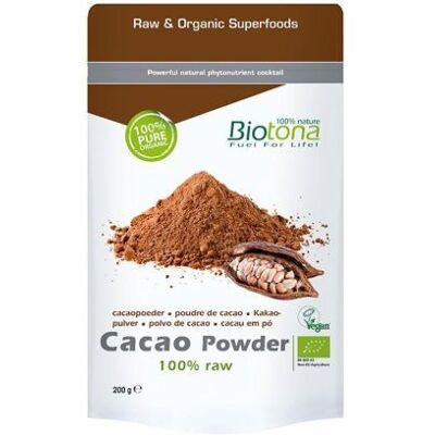 Biotona Kakaopulver 200 gr Biotona Kakaopulver 200 gr
