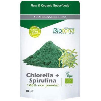 Biotona Chlorella Spirulina 200gr Biotona Chlorella Spirulina 200gr