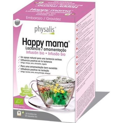 Physalis Happy Mama Infusion 20 Bio-Beutel Physalis Happy Mama Infusion 20 Bio-Beutel